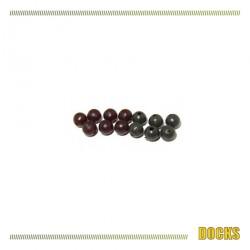 Docks Soft Beads Olive Green 6mm