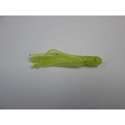 Itty's Secrets Baits Wildthing Hitchhiker Trailer Chartreuse 3"